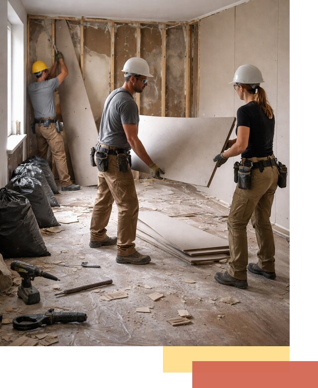 Демонтаж стеновых панелей в Урае быстро и аккуратно