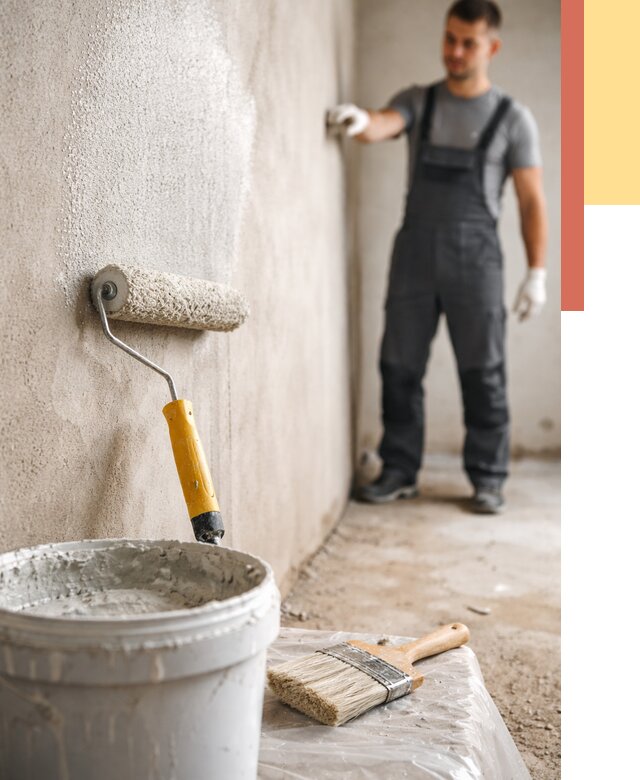 Нанесение бетоноконтакта на стены в Урае от 4377 руб. быстро и недорого | ОТДЕЛОЧНИК-Урй