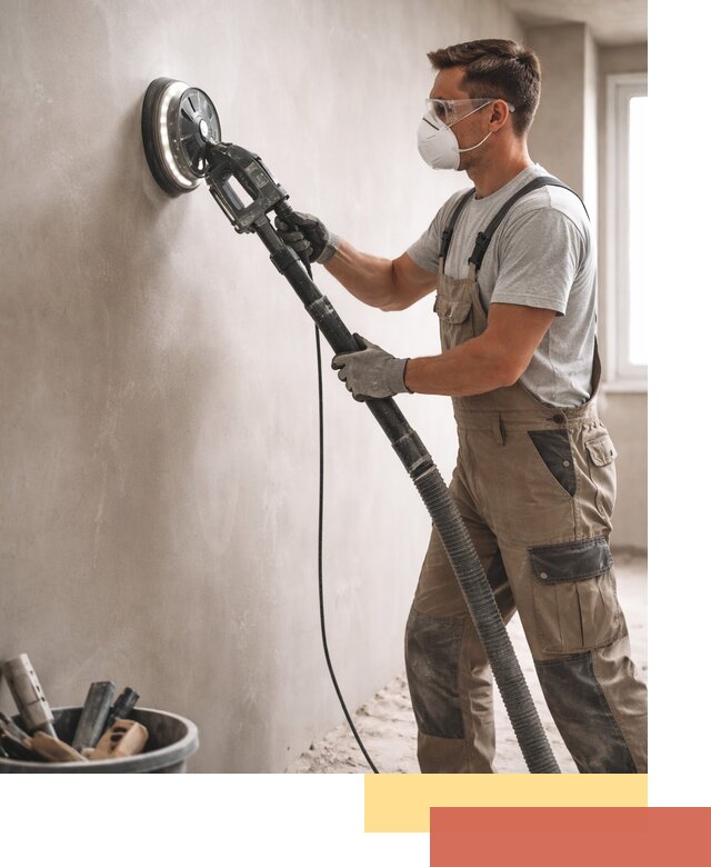 Профессиональная шлифовка стен в Урае быстро и качественно