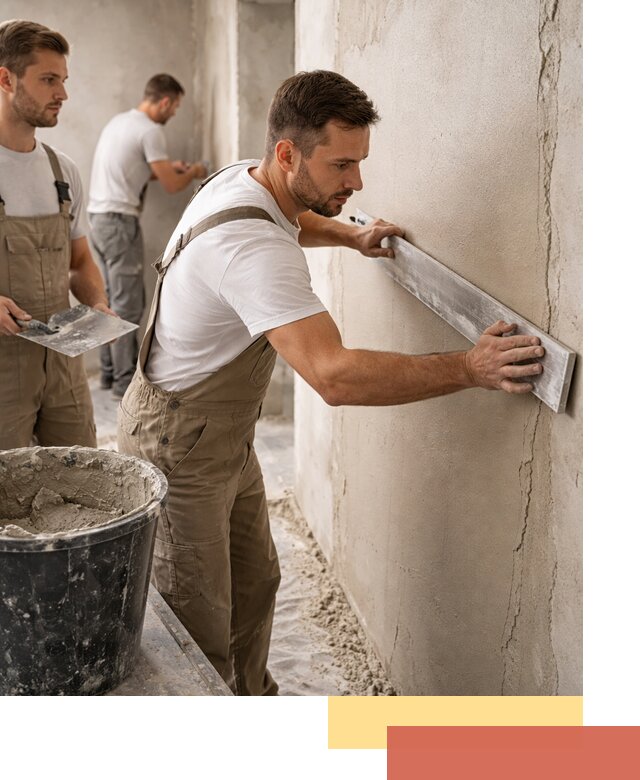 Штукатурка стен без маяков в Урае быстро и качественно