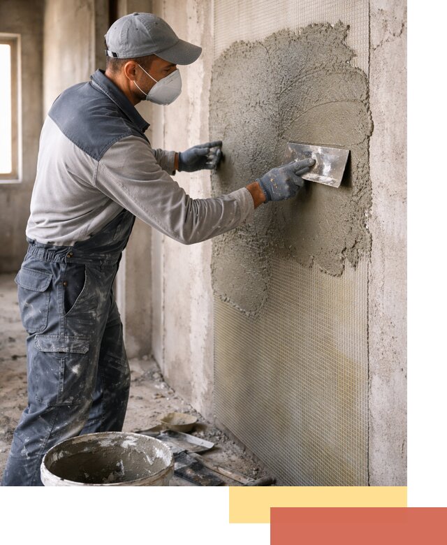 Штукатурка стен по сетке в Урае под ключ качественно и быстро