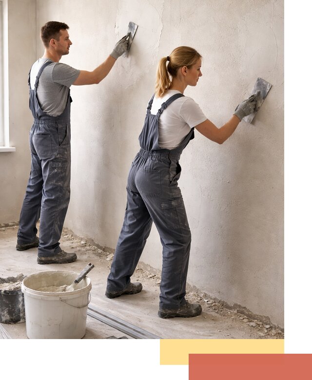 Штукатурка стен под обои в Урае профессионально и быстро