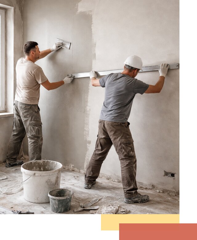 Штукатурка стен под покраску в Урае качественно и быстро