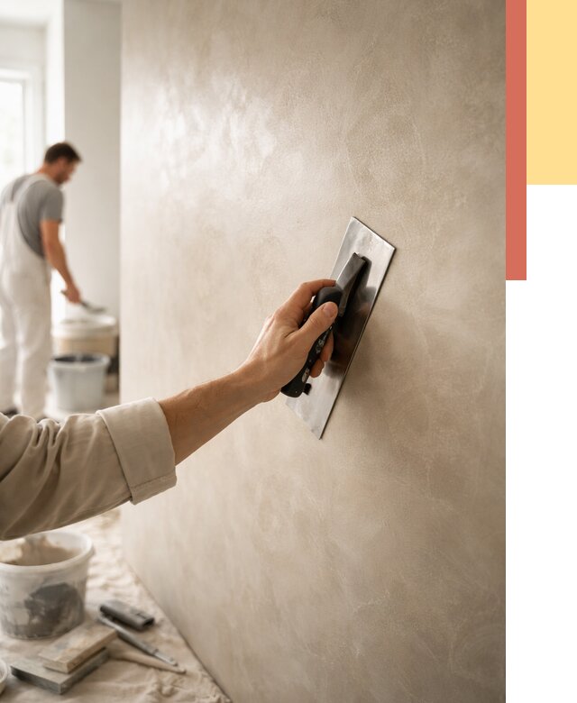 Венецианская штукатурка в Урае от 3647 руб/м² — нанесение стен под ключ | ОТДЕЛОЧНИК-Урй