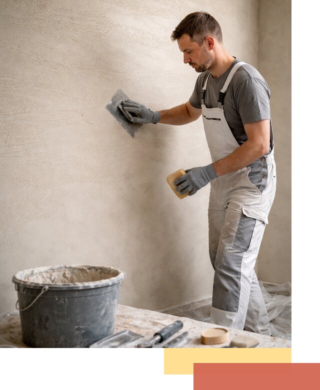 Декоративная штукатурка травертин в Урае для стен и потолков