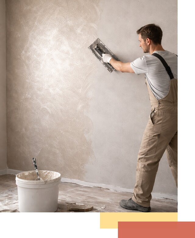 Декоративная штукатурка «Мокрый шелк» под ключ в Урае