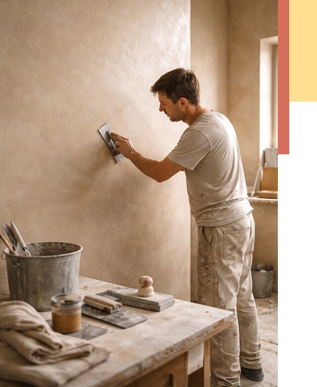 Марокканская штукатурка таделакт в Урае под ключ от 4377 руб. | ОТДЕЛОЧНИК-Урй