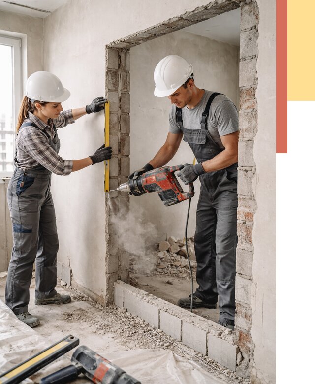 Создание проемов в стенах в Урае от 6774 руб. — алмазная резка и расширение | ОТДЕЛОЧНИК-Урй