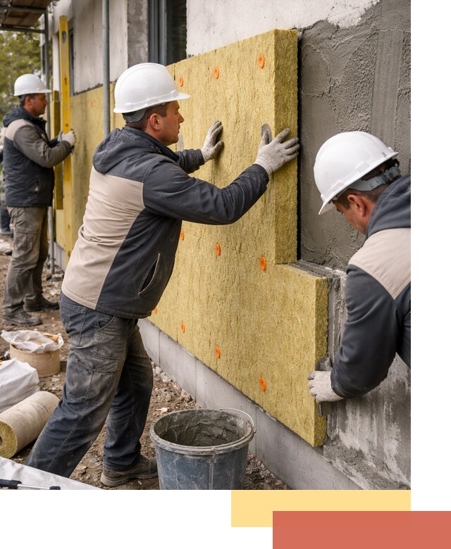 Утепление стен минватой в Урае — тепло и звукоизоляция