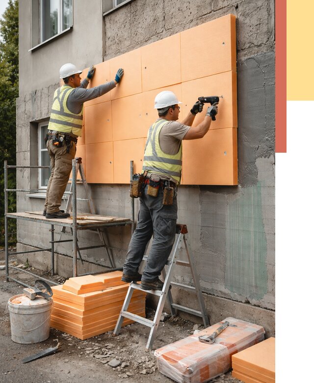 Утепление стен пеноплексом в Урае от 1928 руб./м2 — быстро и недорого | ОТДЕЛОЧНИК-Урй