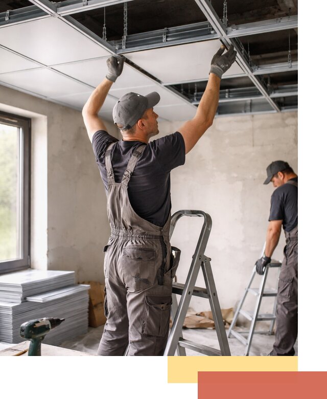 Монтаж кассетного потолка в Урае качественно и быстро