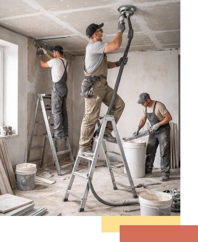 Ремонт потолка из гипсокартона в Урае: быстрый и качественный монтаж