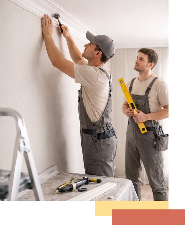 Монтаж потолочного плинтуса в Урае качественно и быстро